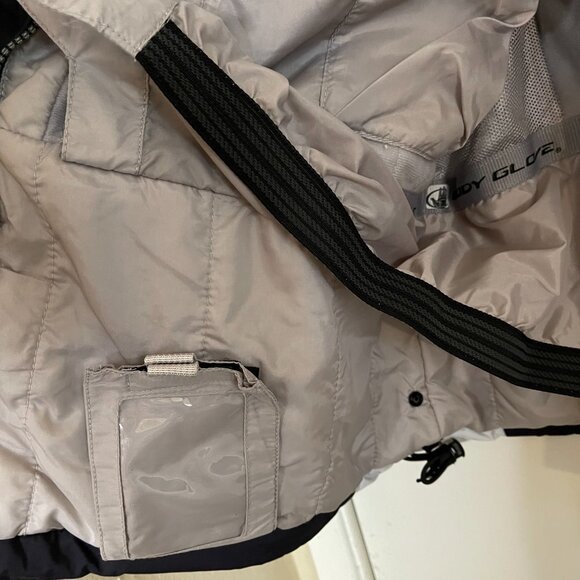 Body Glove Navy/Gray Reflective Ski Jacket Utility Design, Waterproof Unisex - Picture 4 of 13
